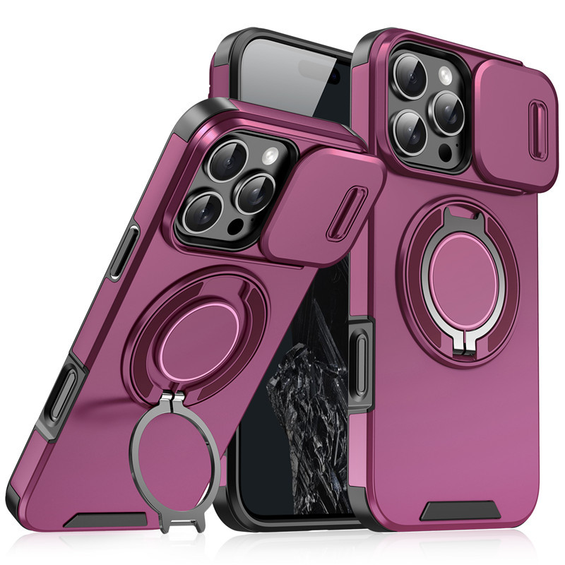 iPhone Cases With Magnetic Ring Stand For iPhone 17 Series