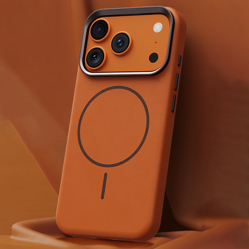 Leather MagSafe iPhone Case