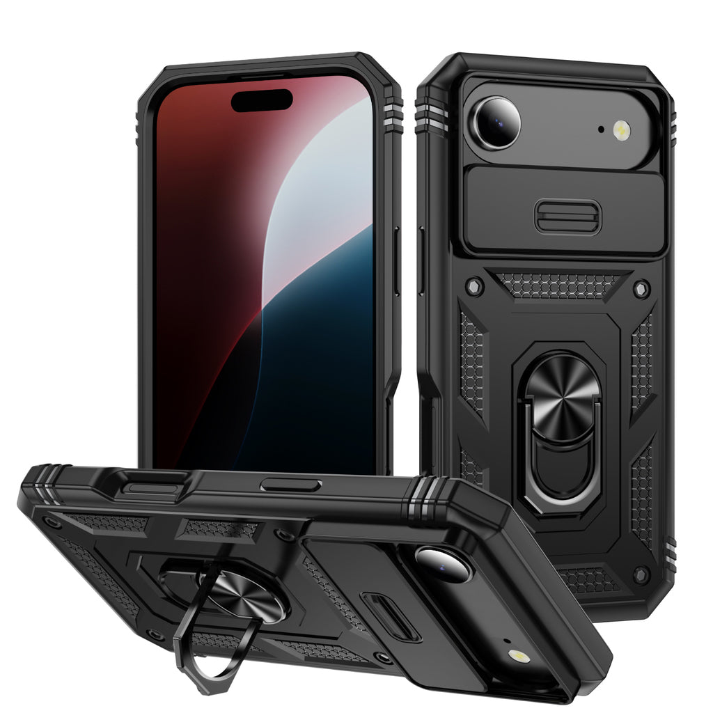 Military Armor Phone Case With Stand For iPhone