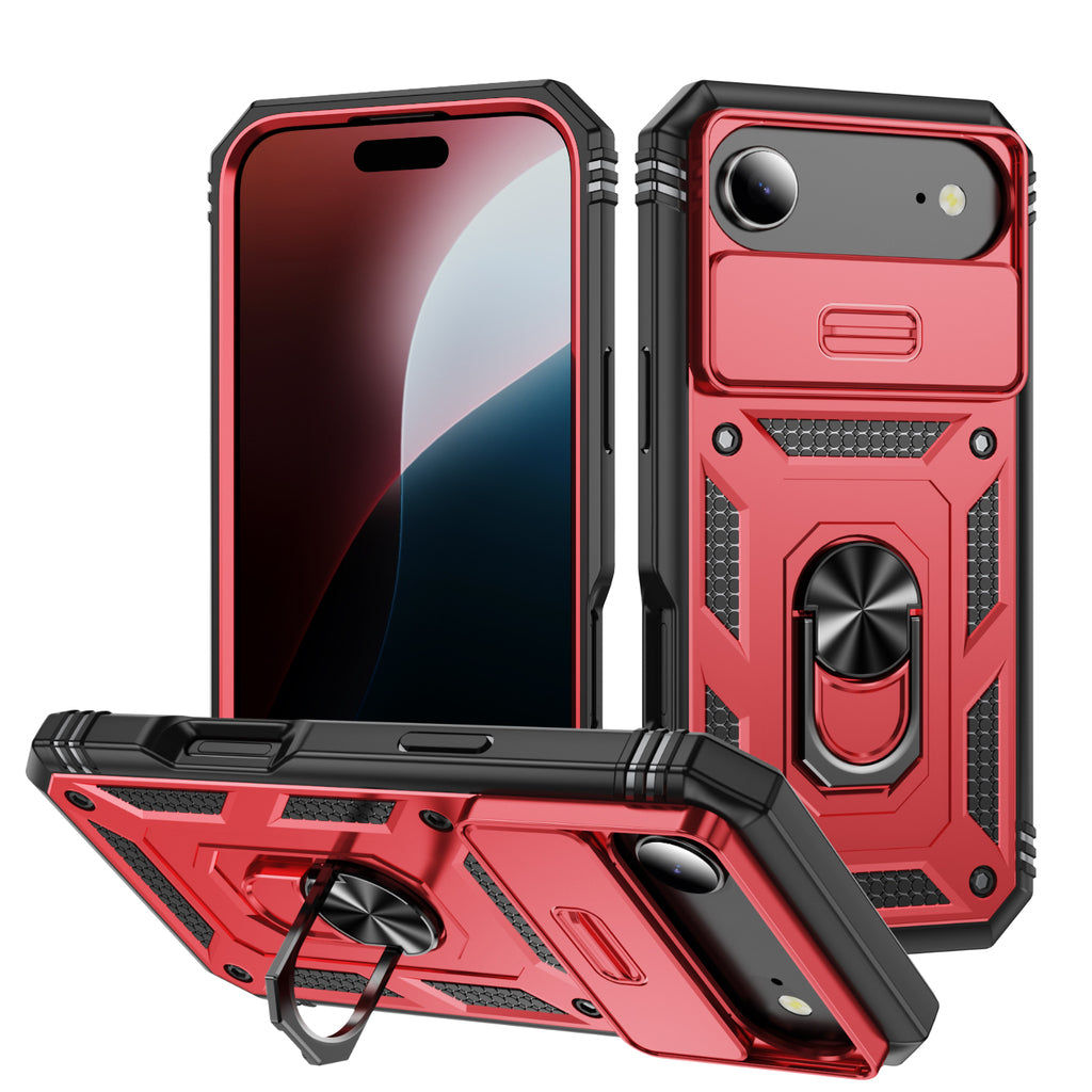 Military Armor Phone Case With Stand For iPhone