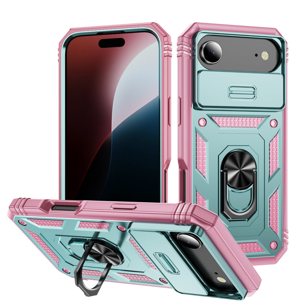 Military Armor Phone Case With Stand For iPhone