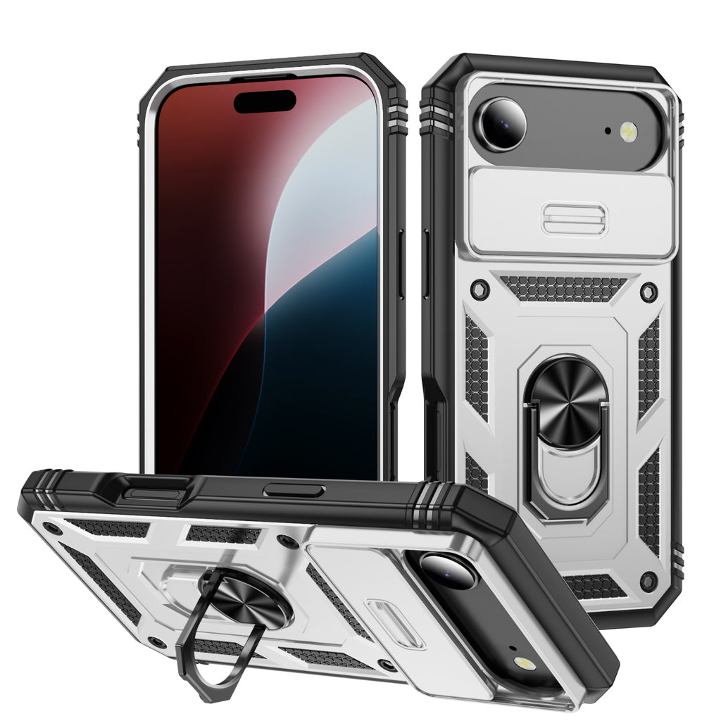 Military Armor Phone Case With Stand For iPhone