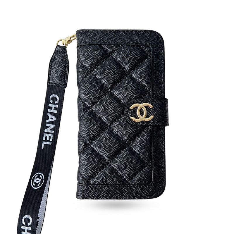 Premium Leather CC iPhone Case With Flip Wallet  -CYCC164