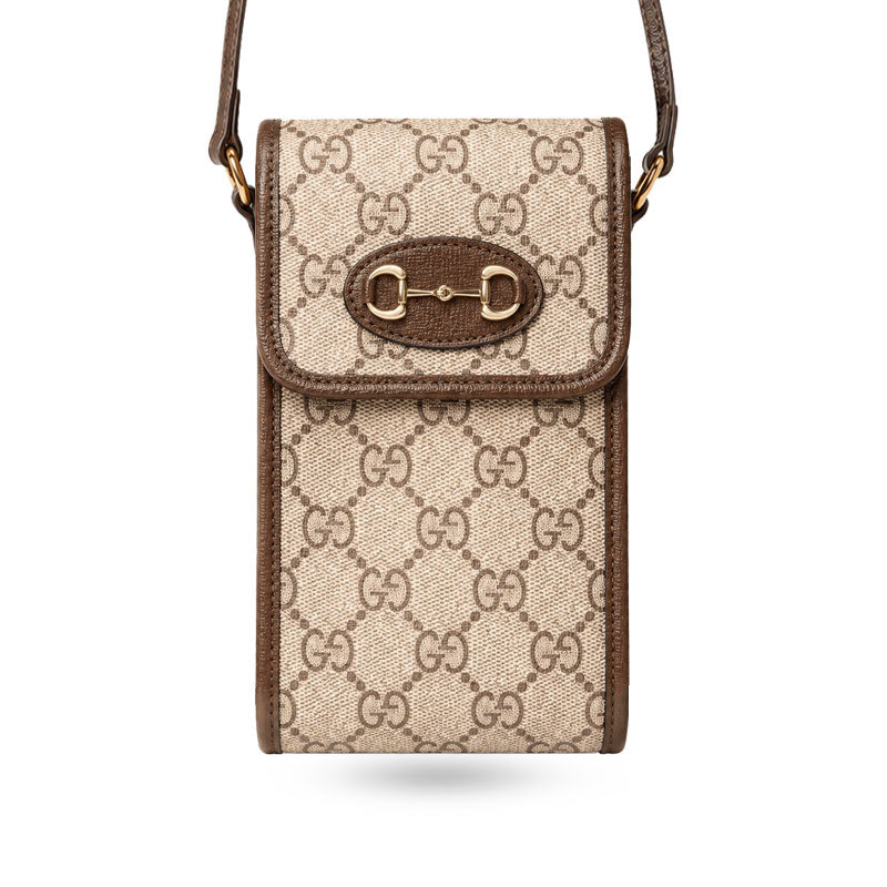 Classic Leather GG Crossbody Phone Purse -CYGG155