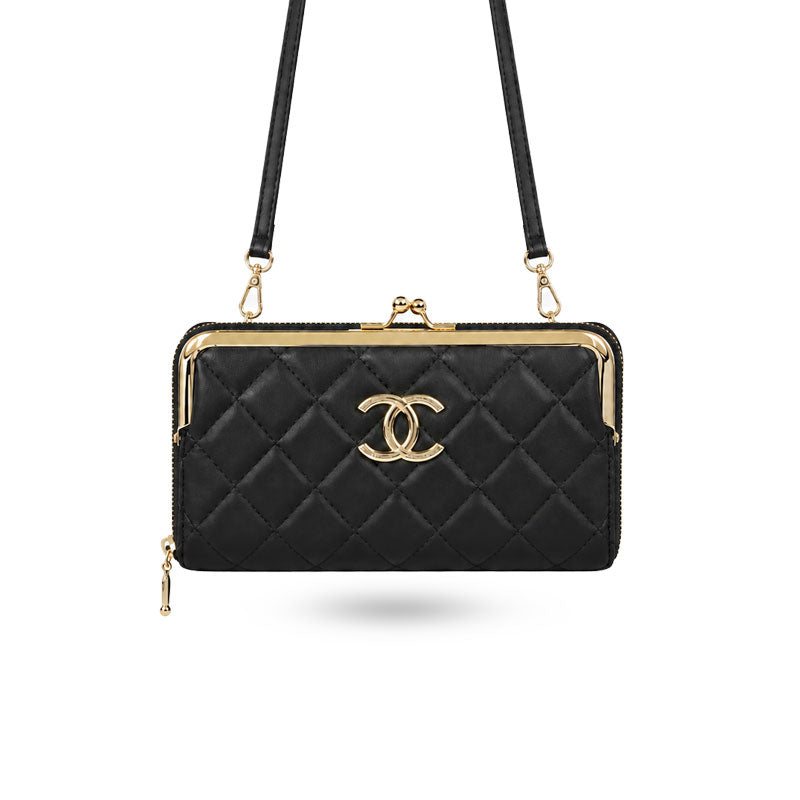 Premium  Leather CC Crossbody Phone Bag-CYCC167