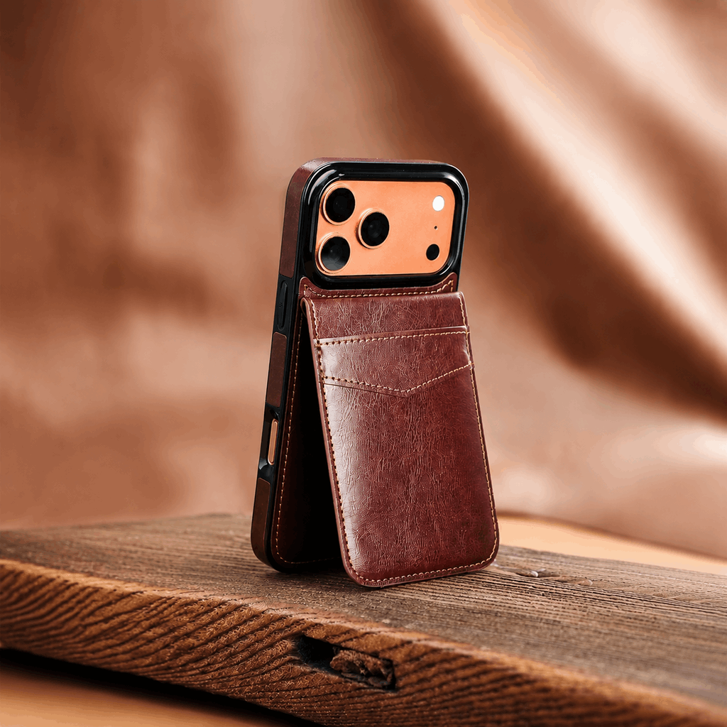Minimal Luxury Leather Wallet Case