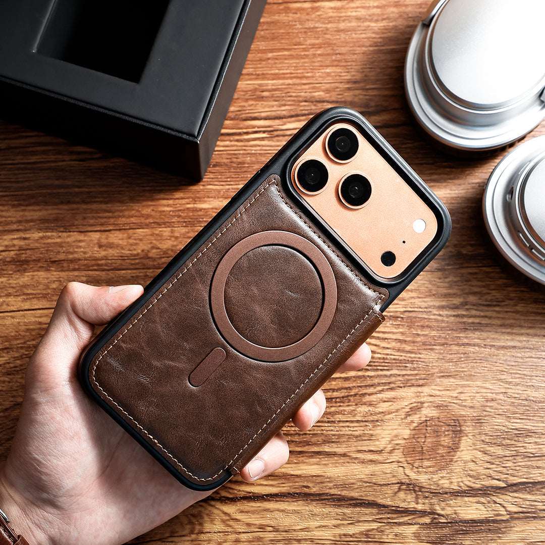 Leather iPhone Case With Wallet