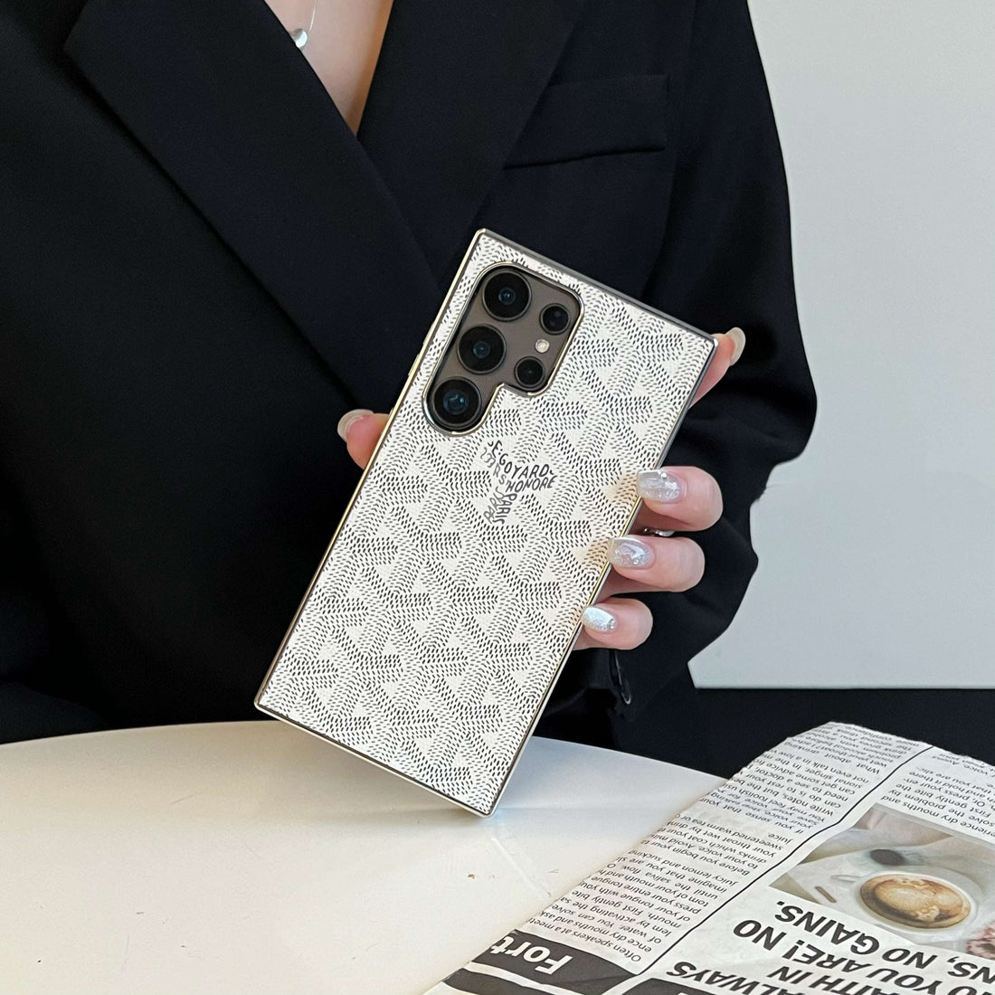 Classic Leather GD Samsung Galaxy S Series Case-CYGD093