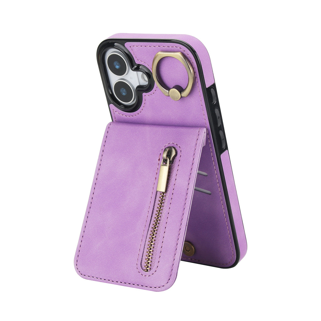 Leather iPhone Case With Card Holder