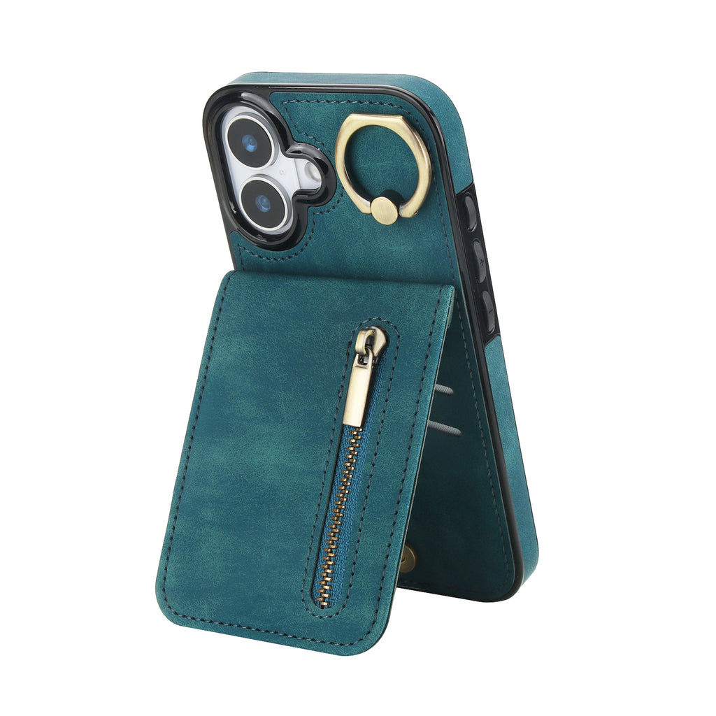 Leather iPhone Case With Card Holder