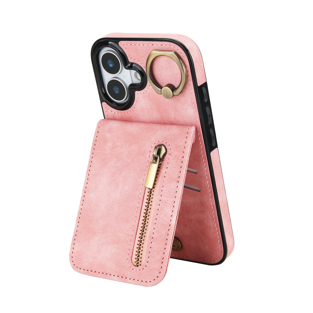 Leather iPhone Case With Card Holder