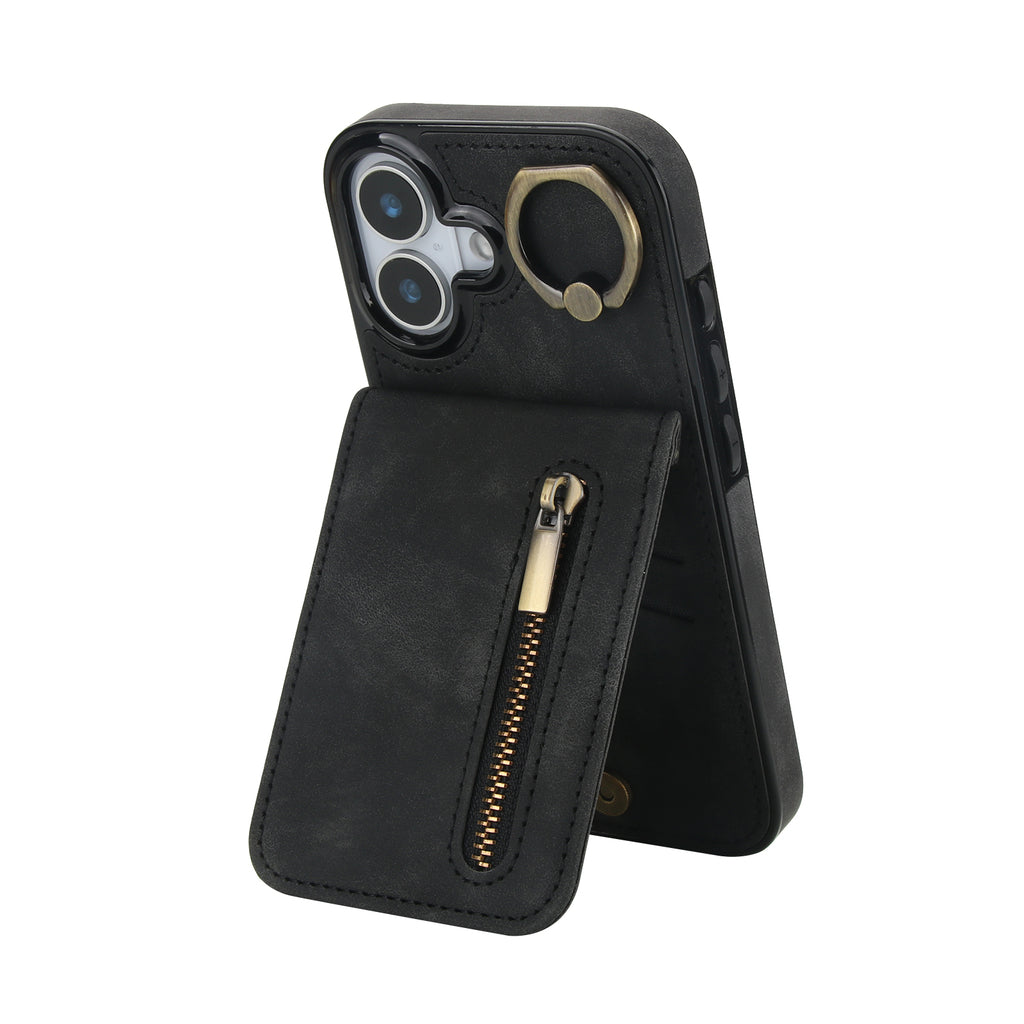 Leather iPhone Case With Card Holder