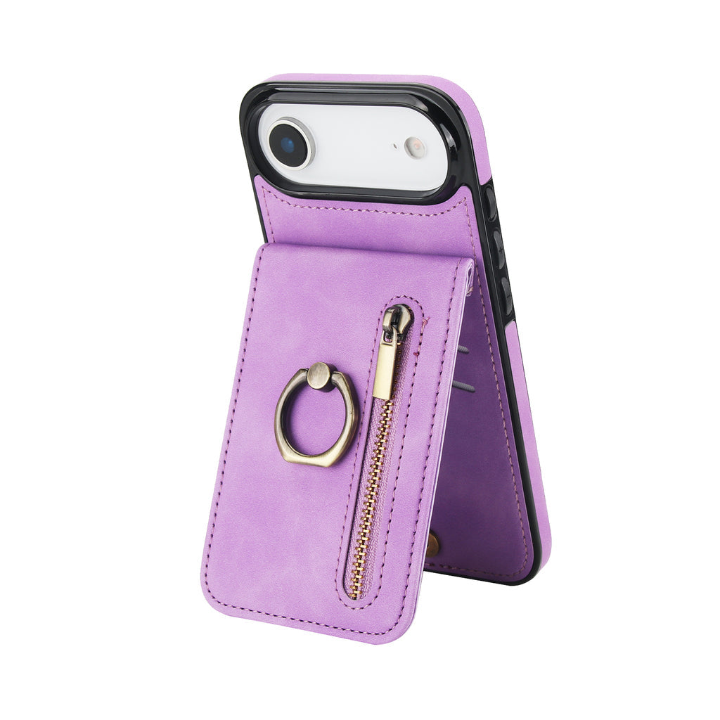 Leather iPhone Case With Card Holder