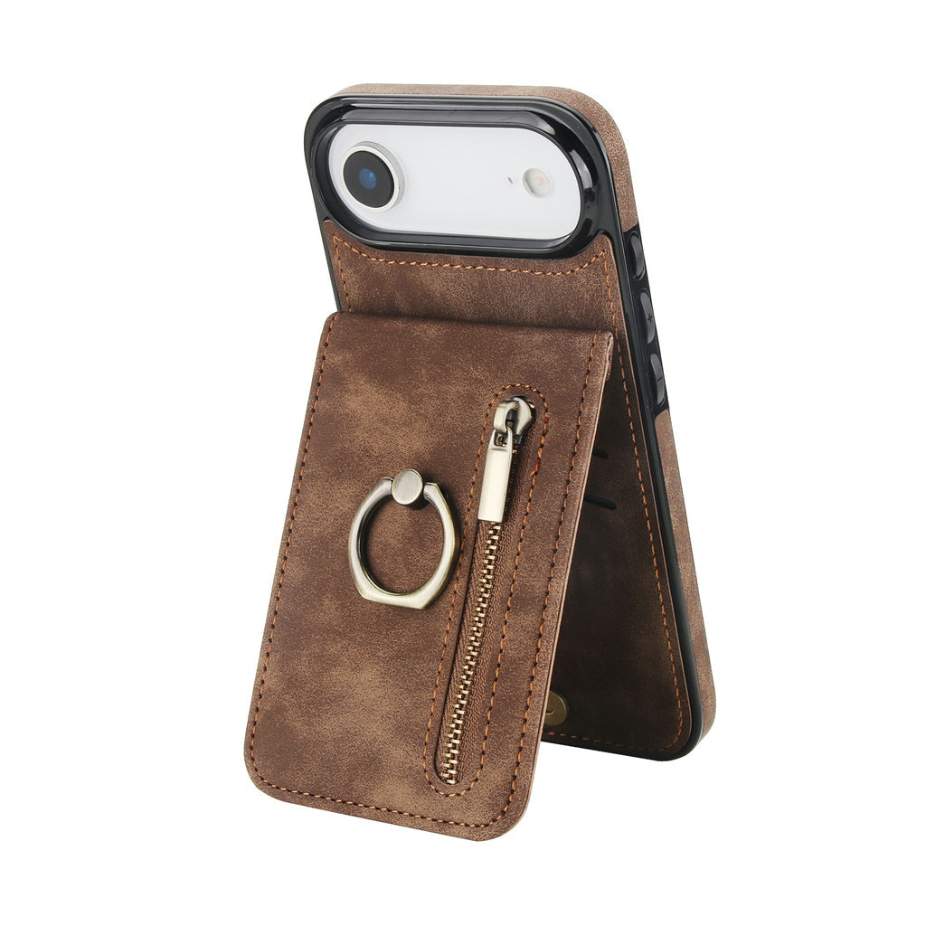 Leather iPhone Case With Card Holder