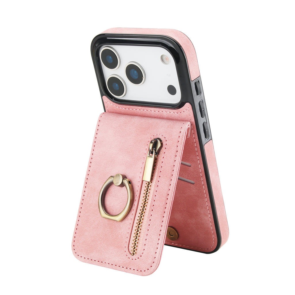 Leather iPhone Case With Card Holder