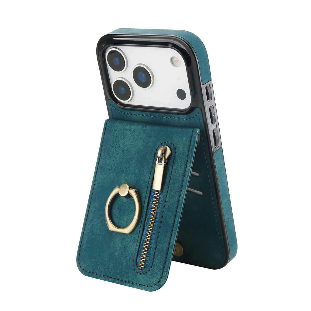 Leather iPhone Case With Card Holder