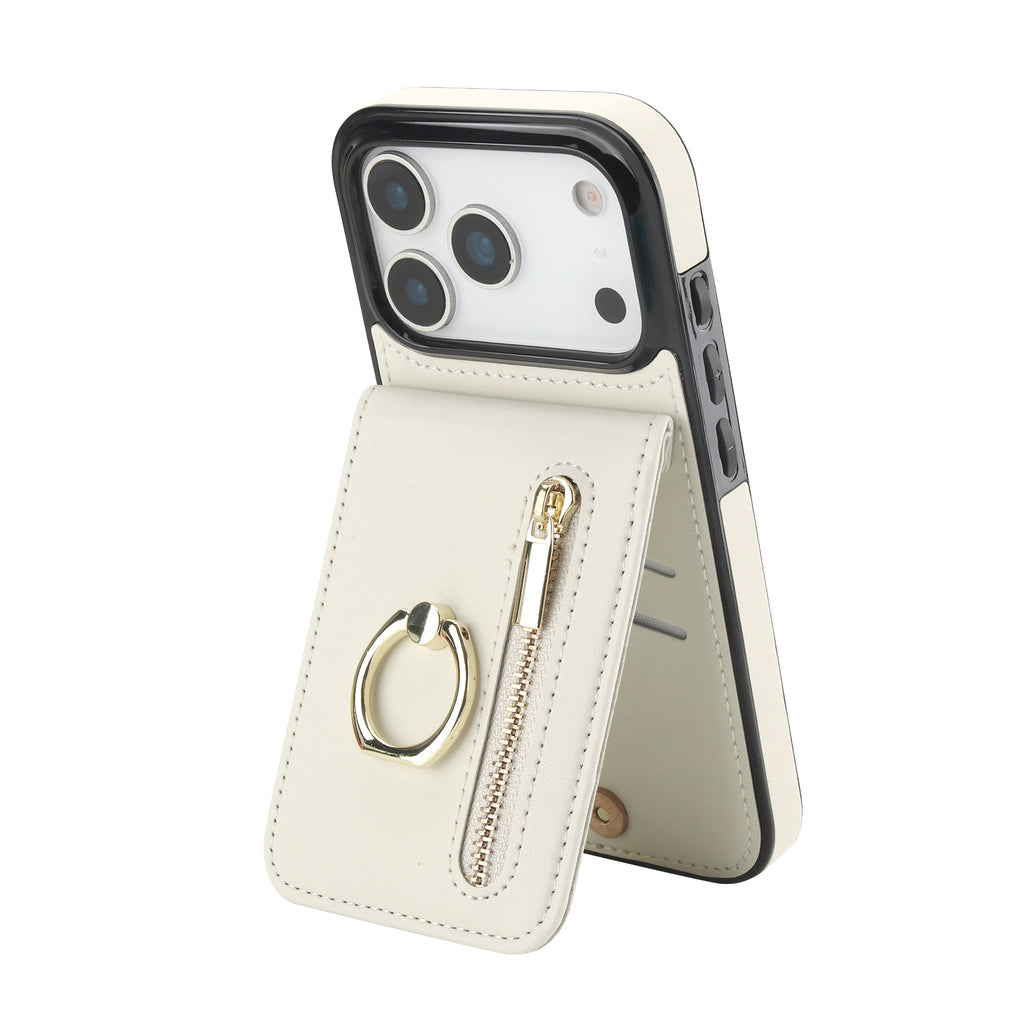 Leather iPhone Case With Card Holder