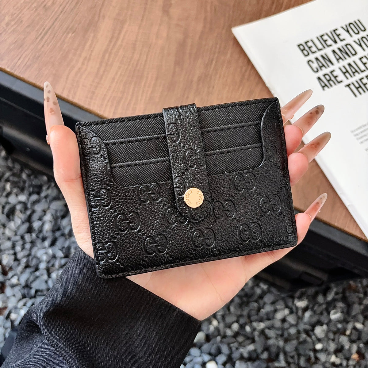 Premium Leather GG  Card Wallet-LA260023