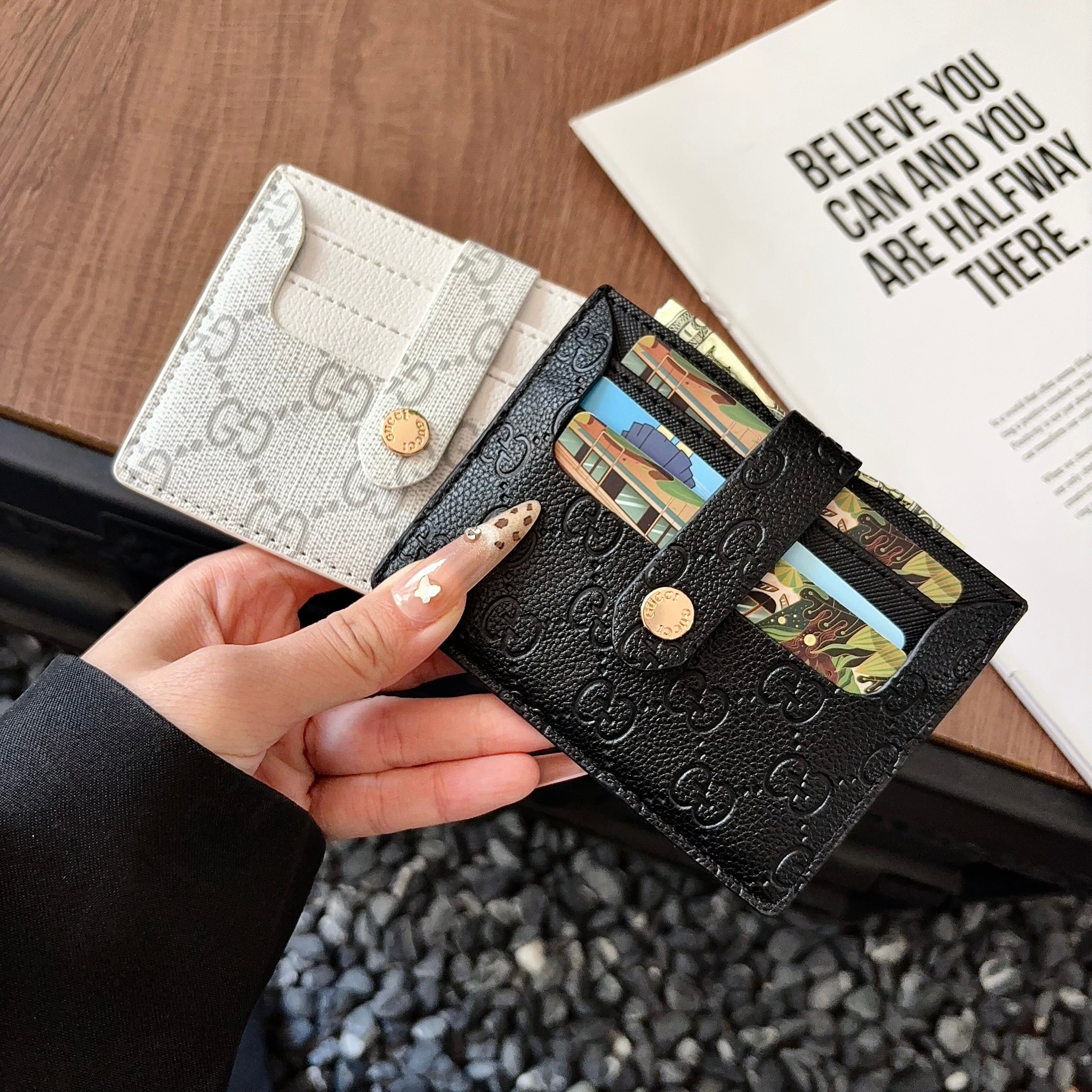 Premium Leather GG  Card Wallet-LA260023