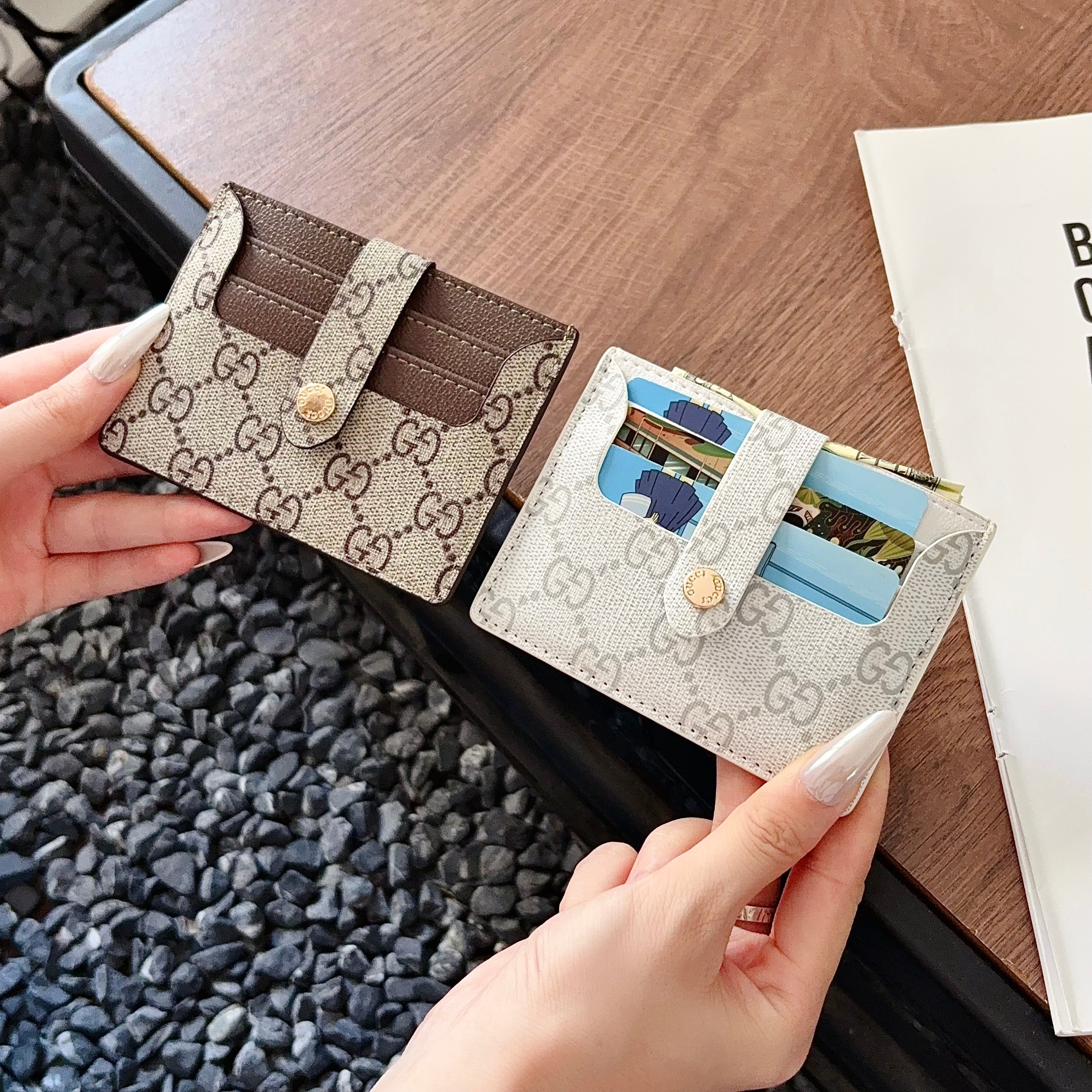 Premium Leather GG  Card Wallet-LA260023