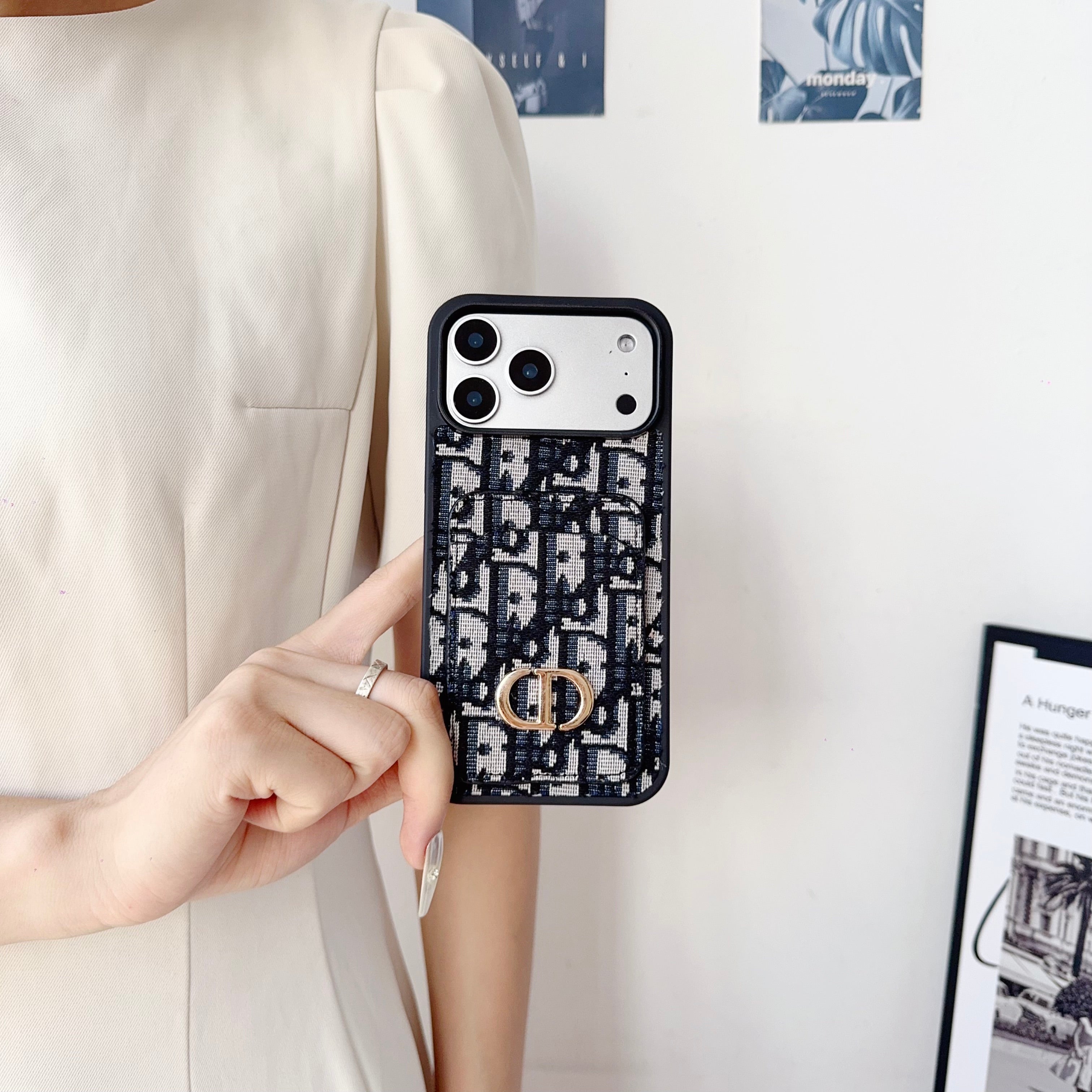 CD iPhone Case With Card Holder -CFD251204