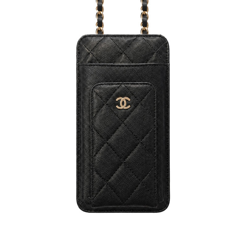 Premium Leather CC Crossbody Phone Bag-LA260017