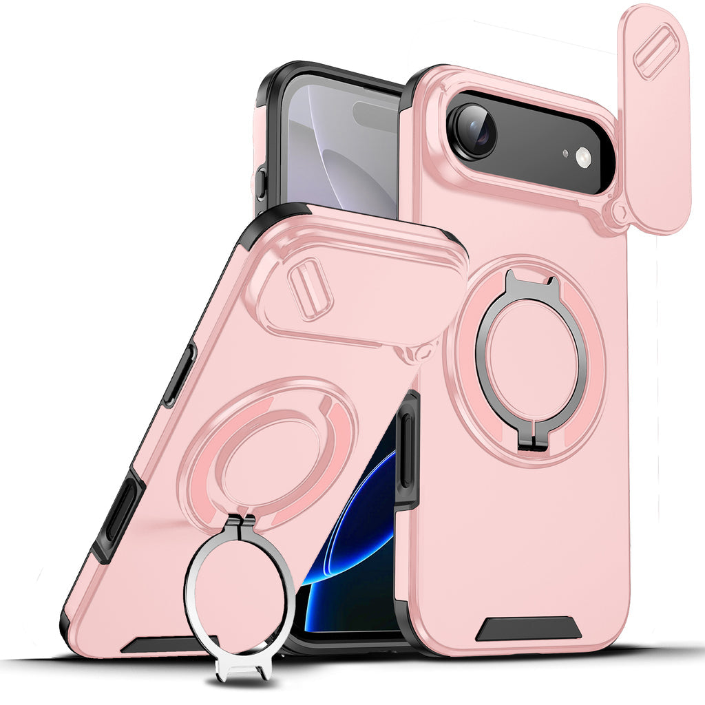 iPhone Cases With Magnetic Ring Stand For iPhone 17 Series