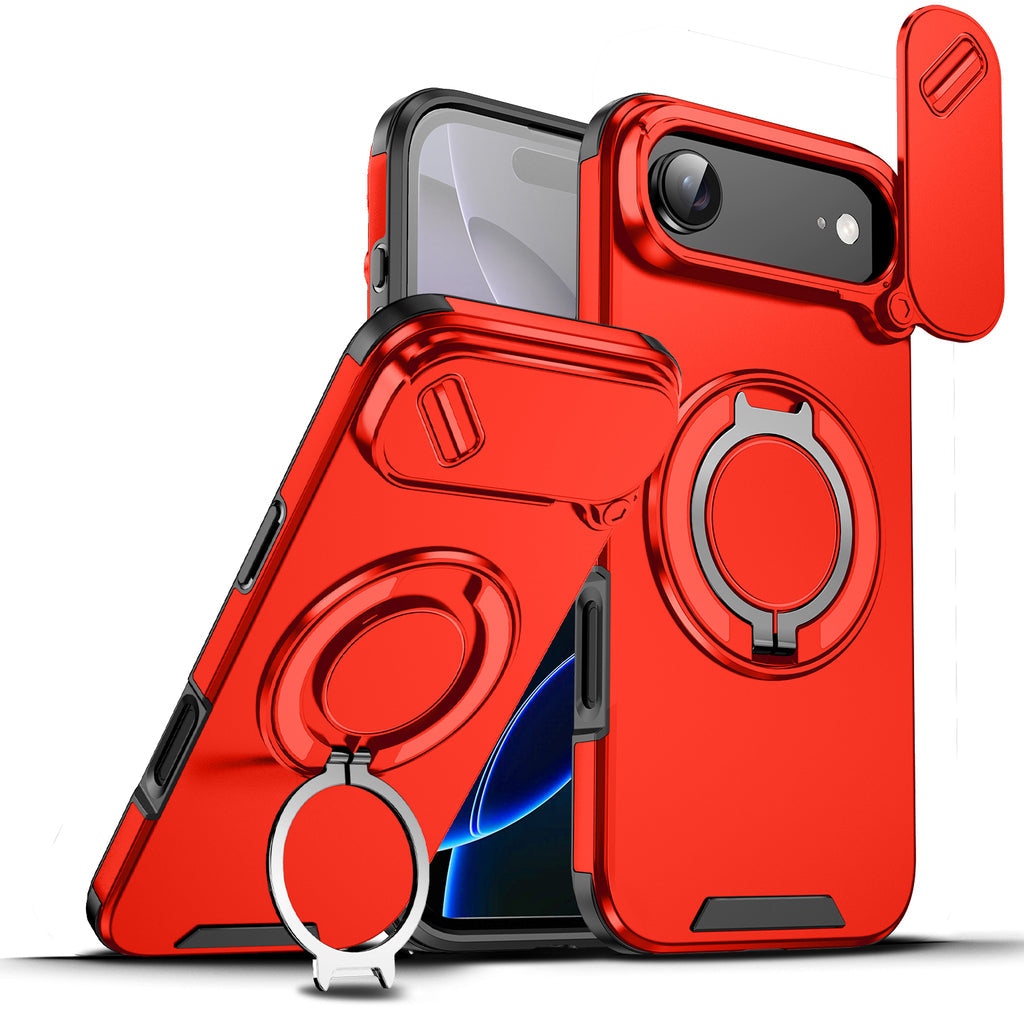 iPhone Cases With Magnetic Ring Stand For iPhone 17 Series