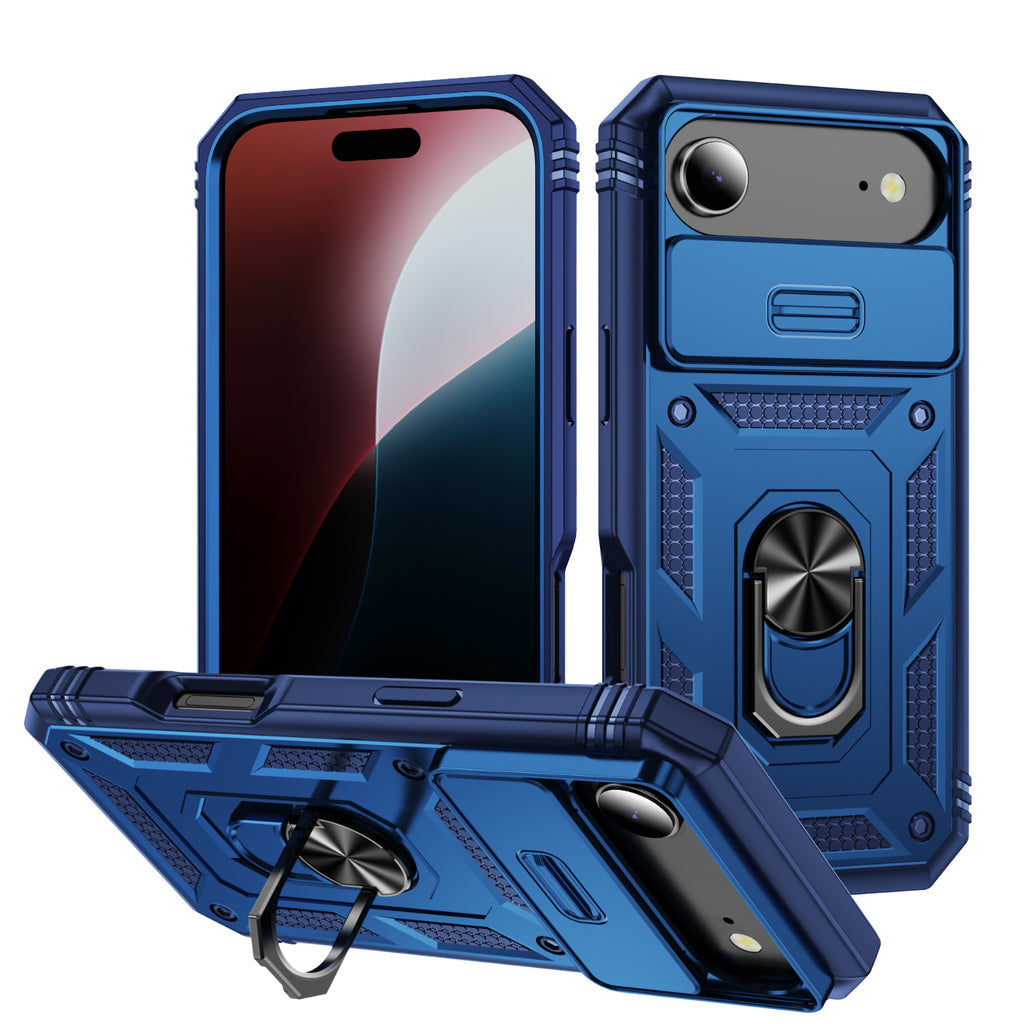 Military Armor Phone Case With Stand For iPhone