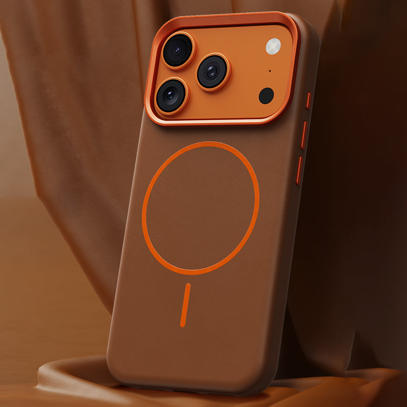 Leather MagSafe iPhone Case