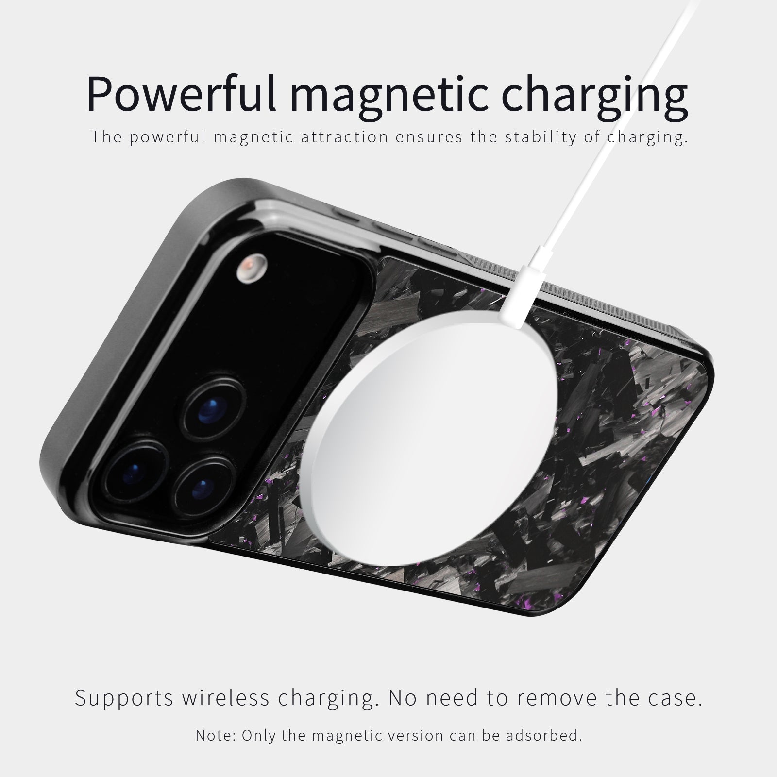 Magsafe Phone Case For iPhone 17 Series Black
