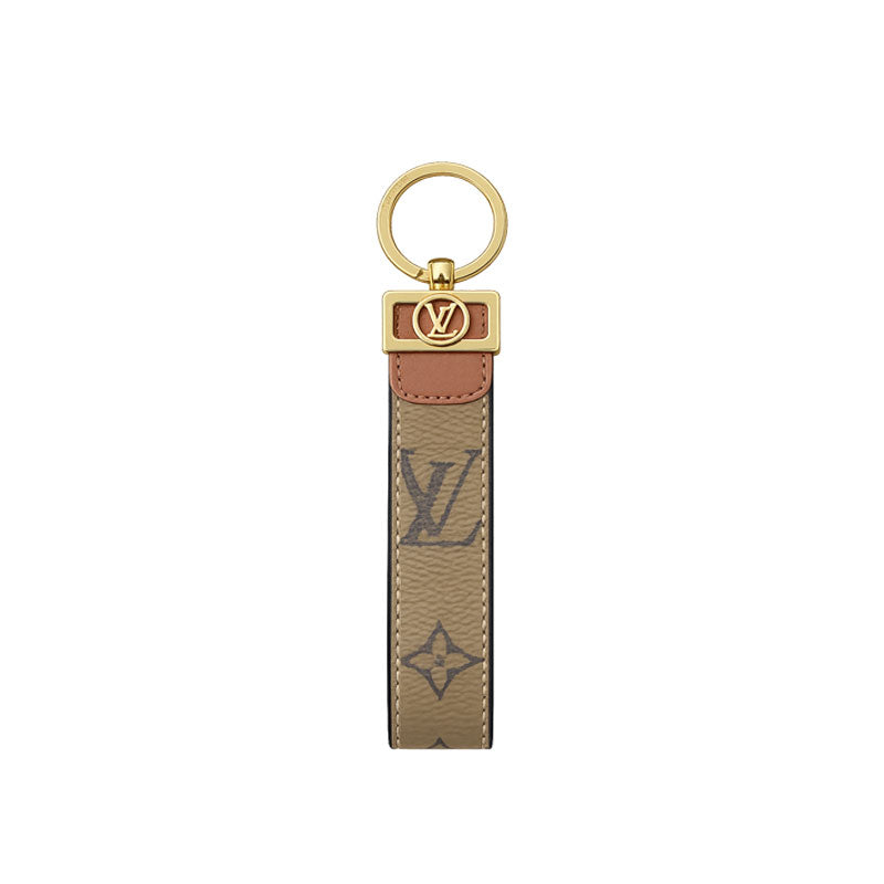 Monogram Classic Pattern Wrist Keychain-LA260011