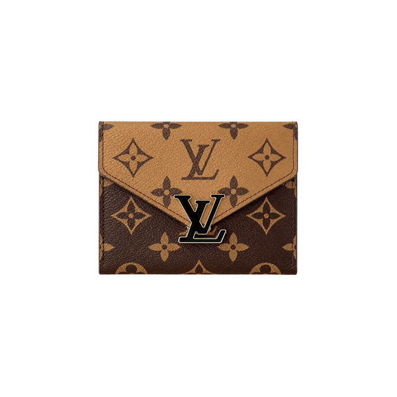 Monogram Leather Card Wallet-LA260002