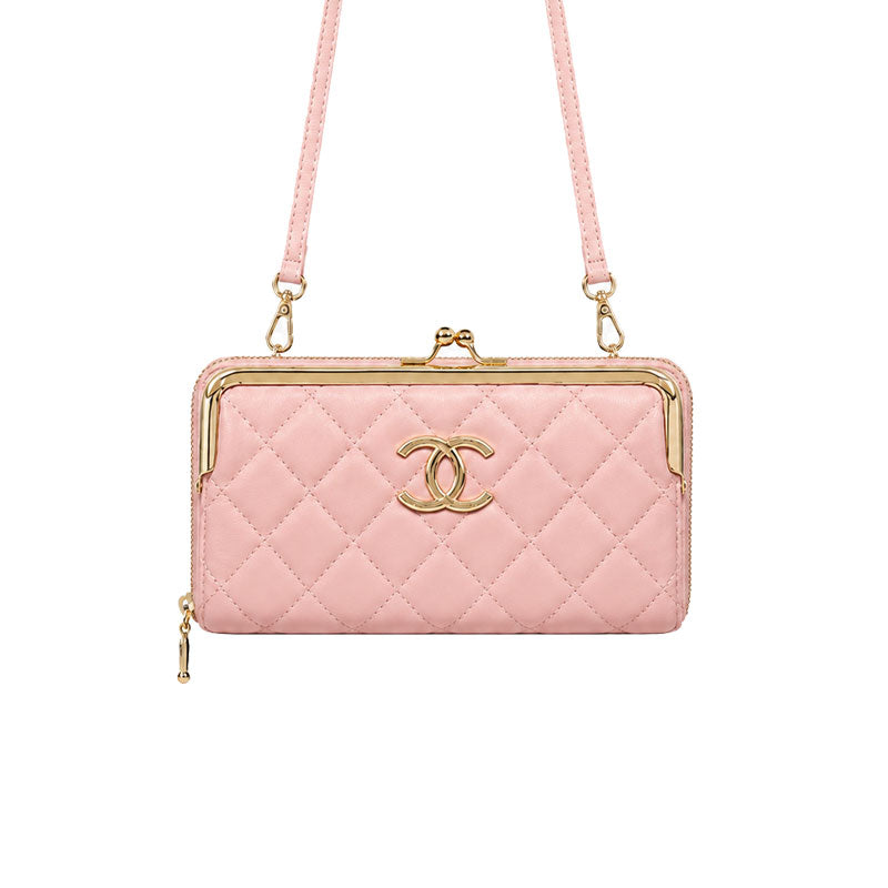 Premium  Leather CC Crossbody Phone Bag-CYCC167