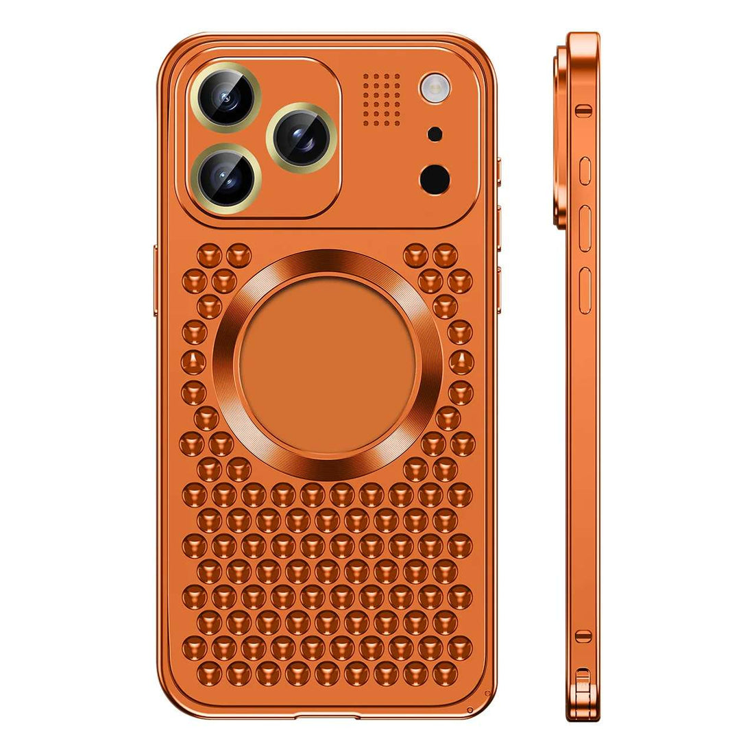 Metal iPhone Case With Magsafe Orange