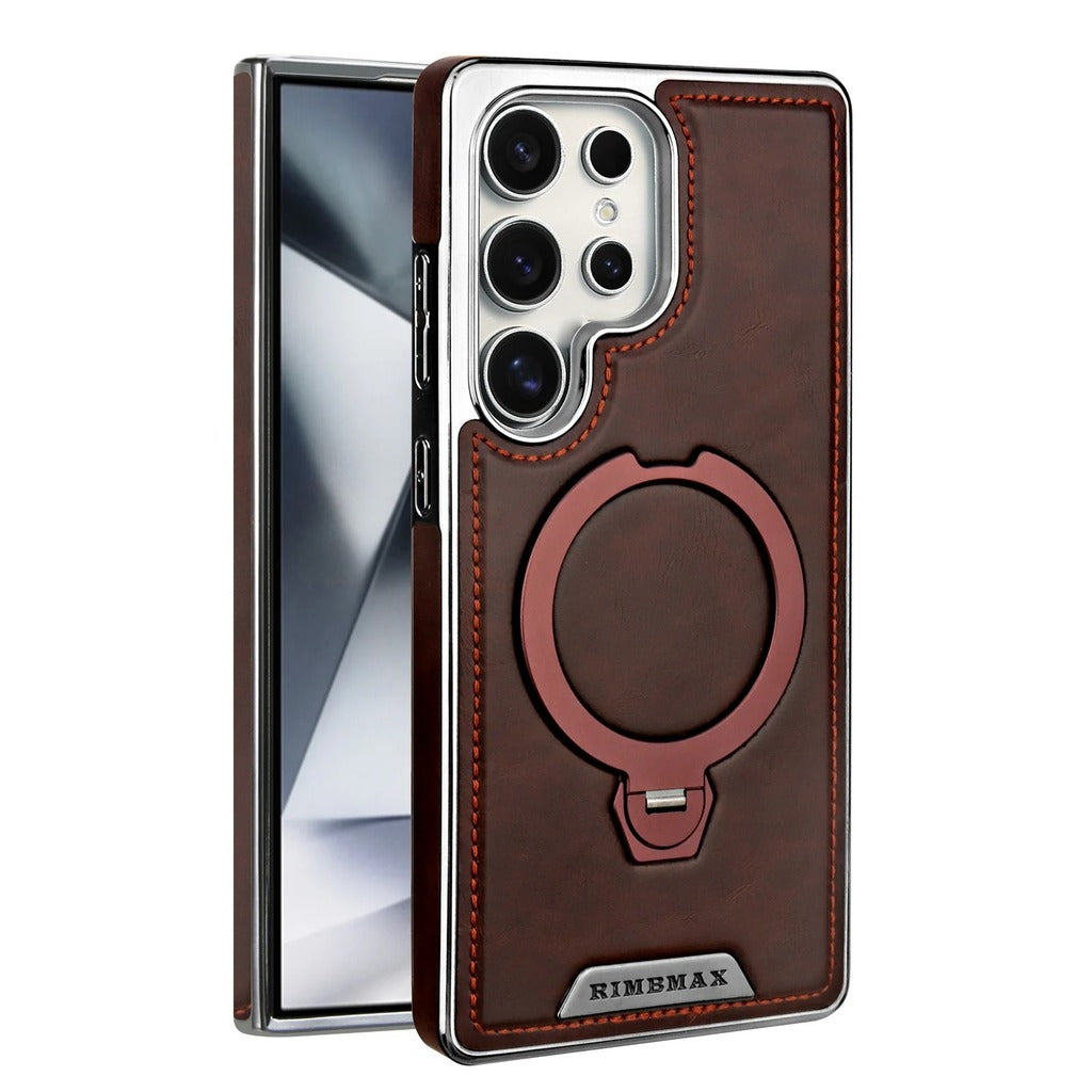 Luxury Leather Galaxy S Phone Case