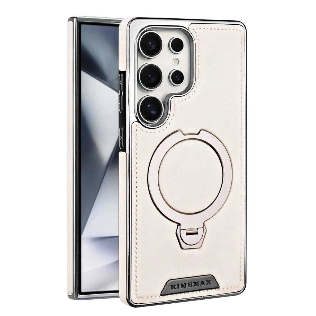 Luxury Leather Galaxy S Phone Case