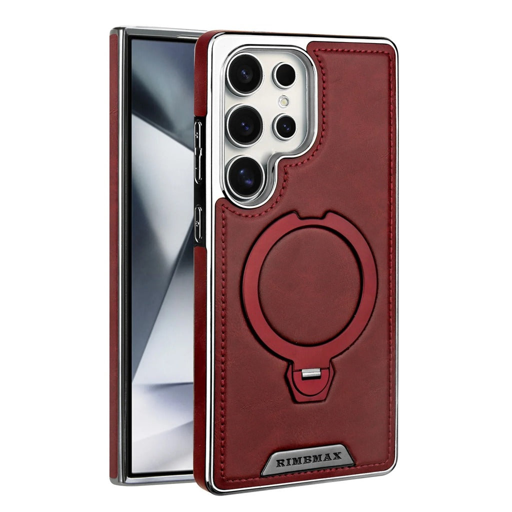 Luxury Leather Galaxy S Phone Case