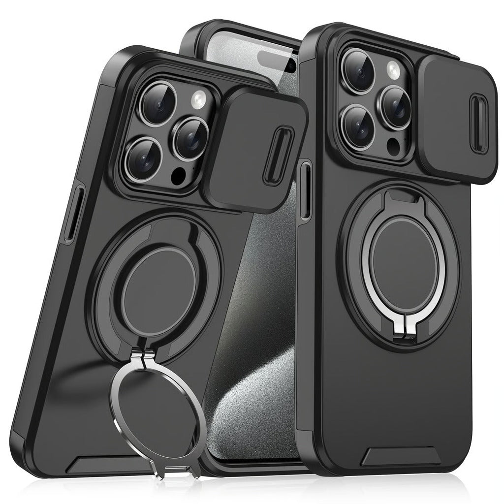 iPhone Cases With Magnetic Ring Stand For iPhone 17 Series