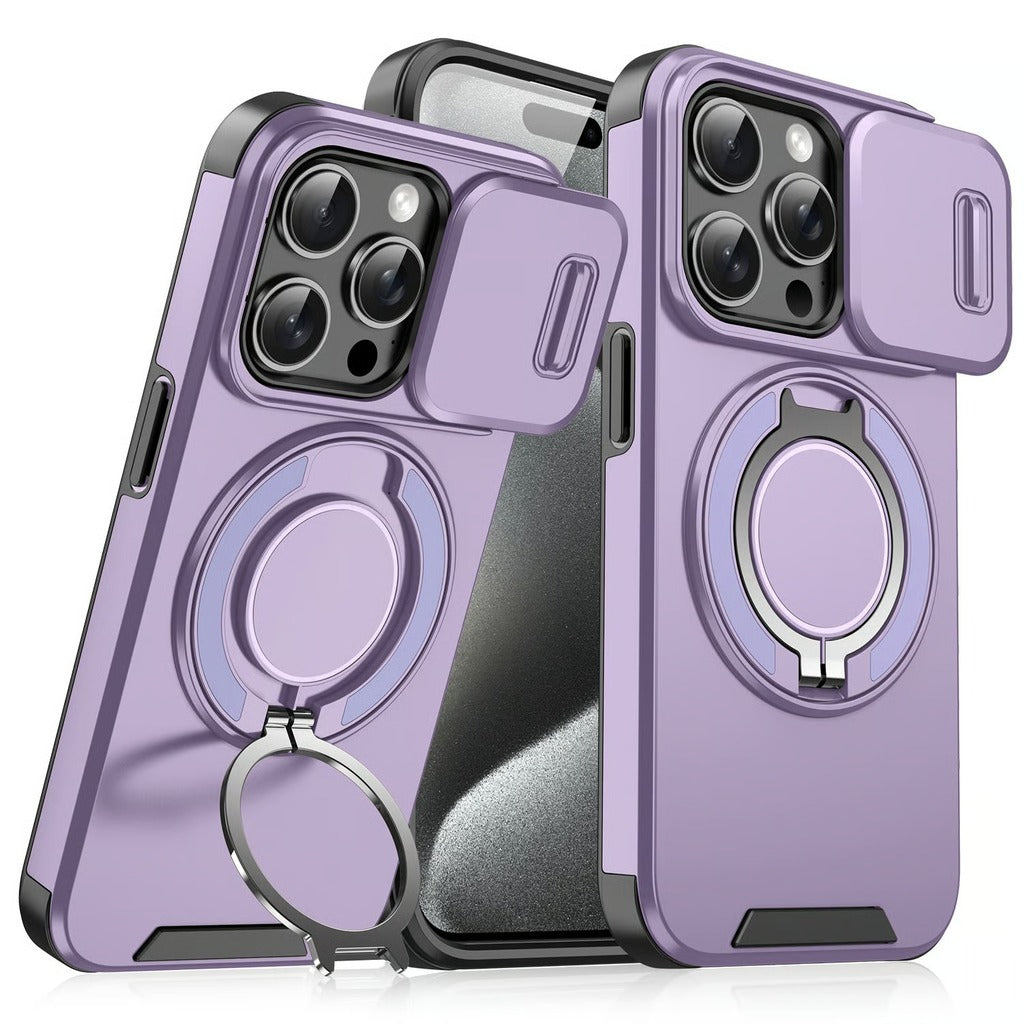 iPhone Cases With Magnetic Ring Stand For iPhone 17 Series
