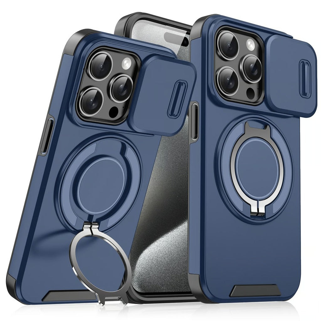 iPhone Cases With Magnetic Ring Stand For iPhone 17 Series