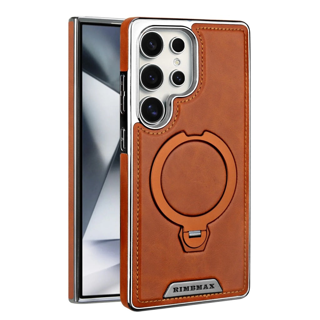 Luxury Leather Galaxy S Phone Case