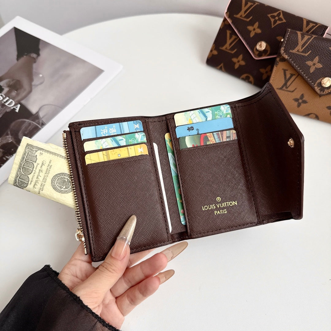 Luxury Brown Card Wallet