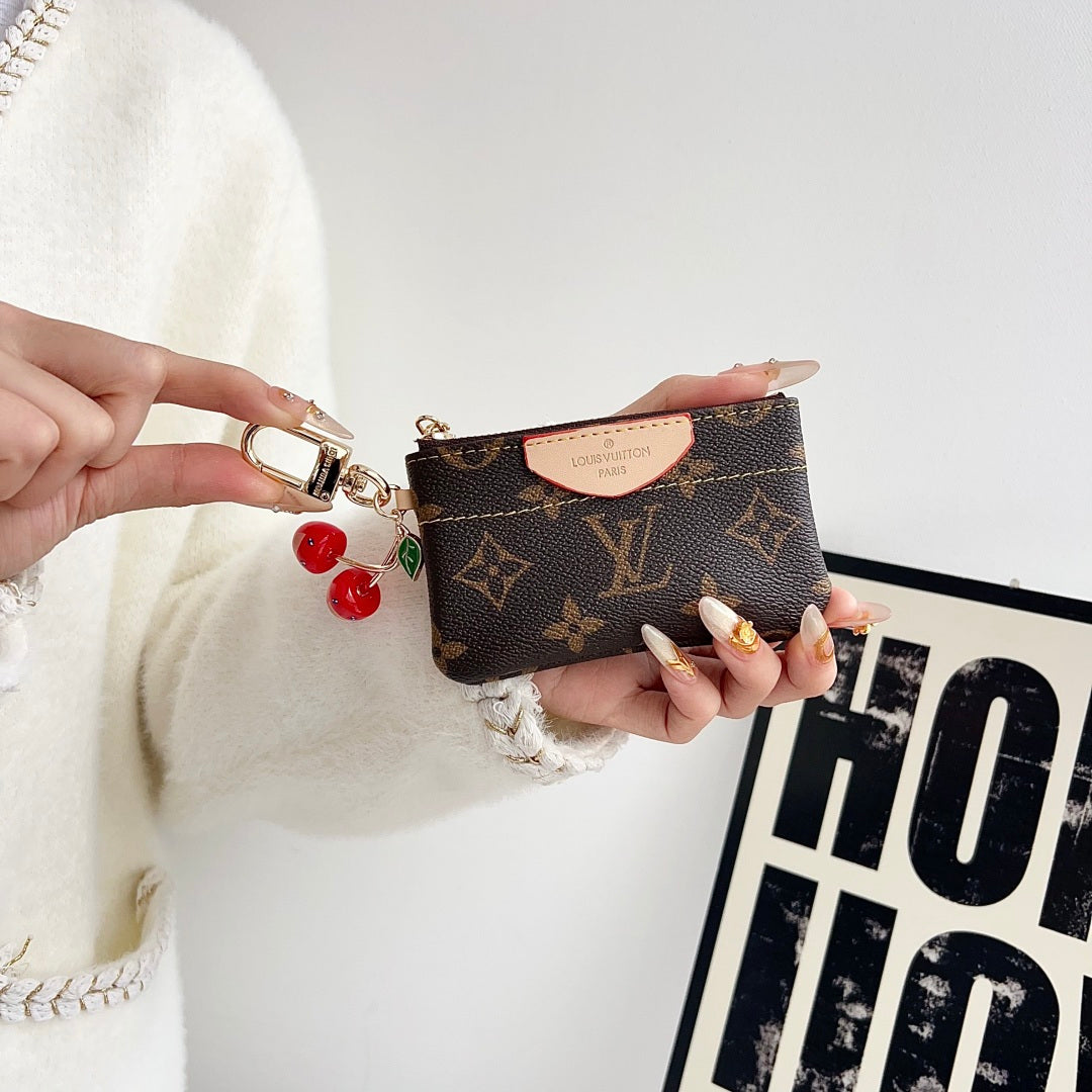 Cherry Charm Card Wallet