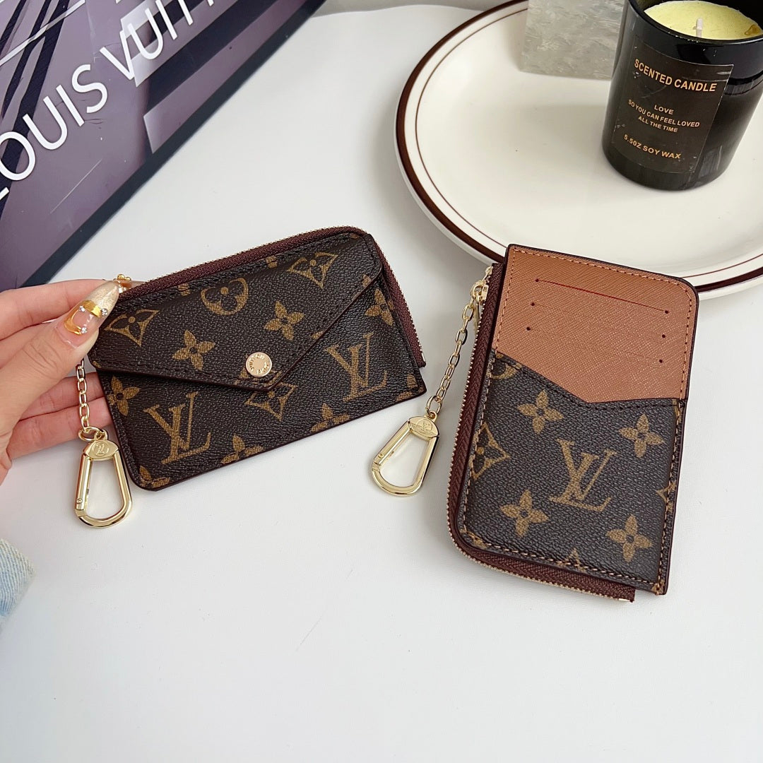 Chic Keychain Card Wallet
