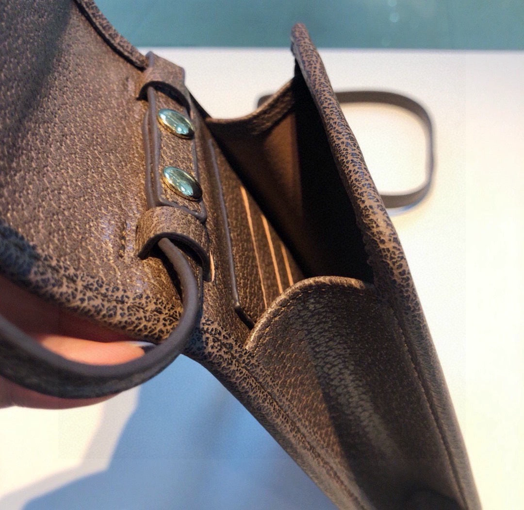 High-quality Leather GG Crossbody Phone Purse -CYGG156