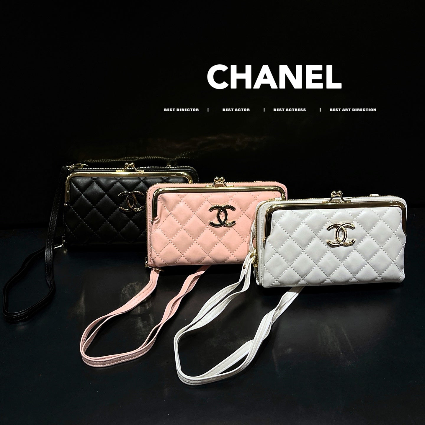 Premium  Leather CC Crossbody Phone Bag-CYCC167