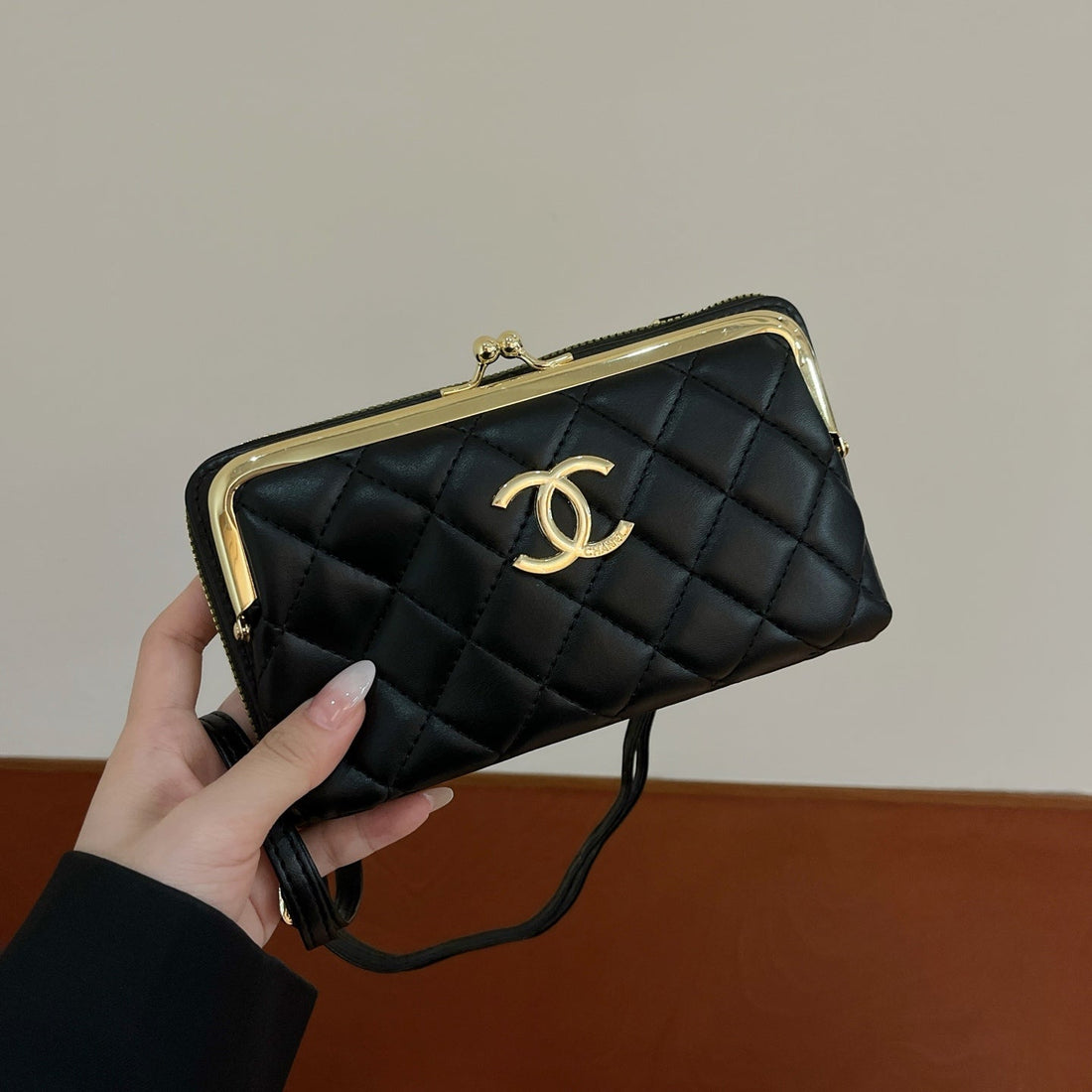 Premium  Leather CC Crossbody Phone Bag-CYCC167