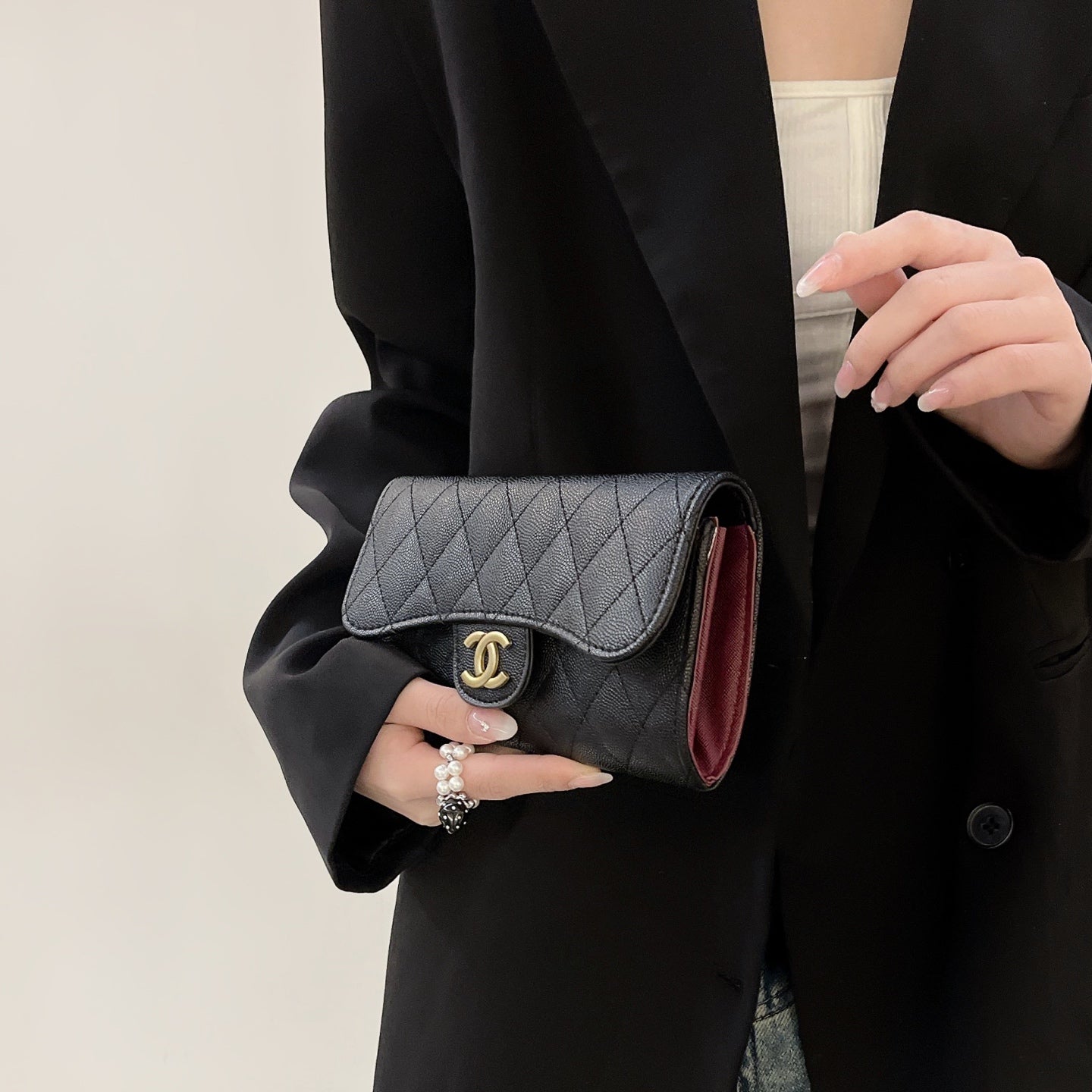 Luxury Leather CC Crossbody Phone Bag-CYCC169