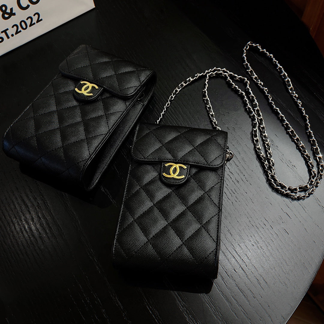 High-quality Leather CC Crossbody Phone Bag-CYCC165